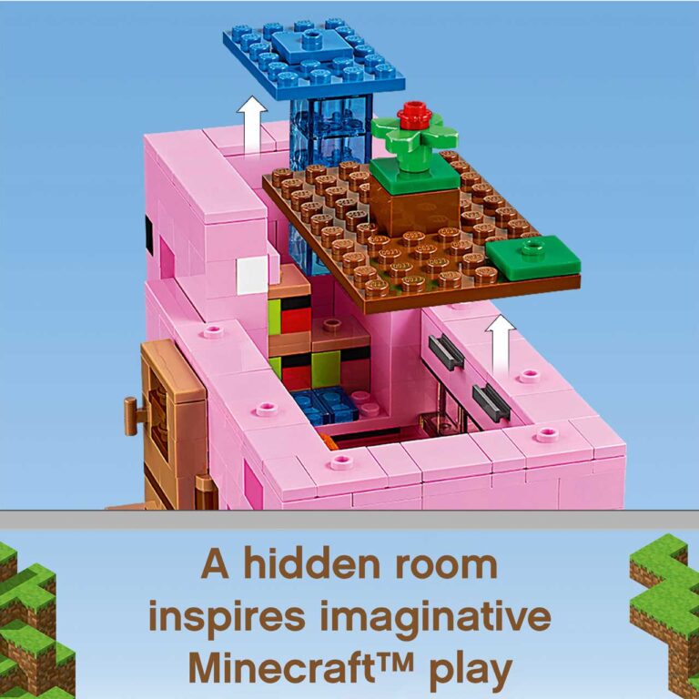 LEGO 21170 Minecraft Het varkenshuis - 21170 Minecraft 1HY21 EcommerceMobile US 1500x1500 3