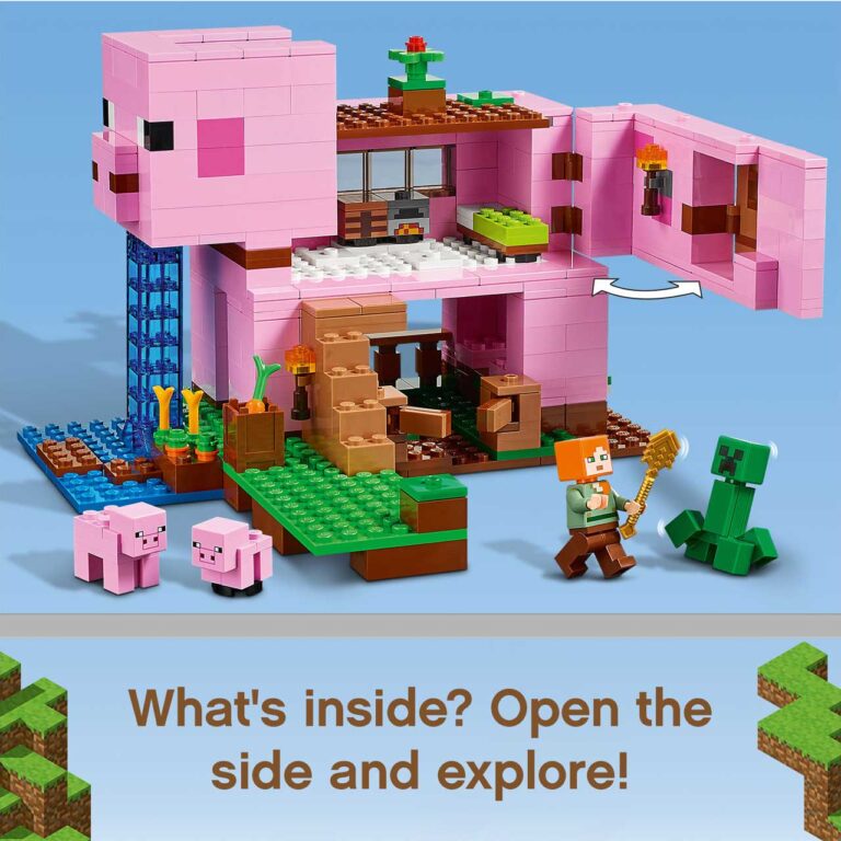 LEGO 21170 Minecraft Het varkenshuis - 21170 Minecraft 1HY21 EcommerceMobile US 1500x1500 4