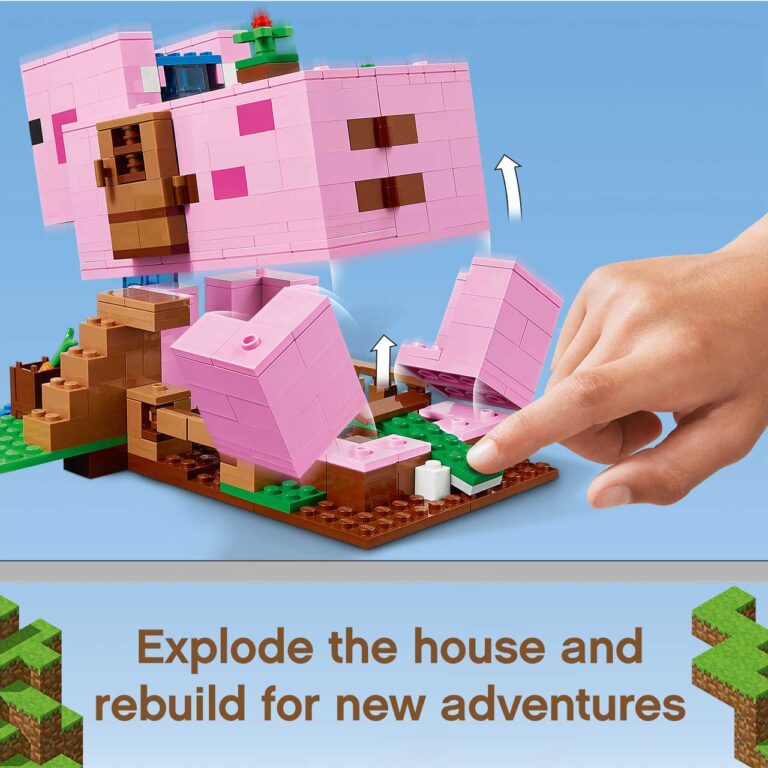 LEGO 21170 Minecraft Het varkenshuis - 21170 Minecraft 1HY21 EcommerceMobile US 1500x1500 5