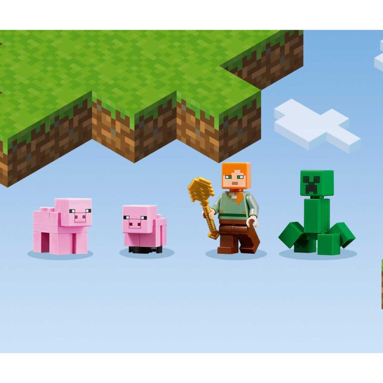 LEGO 21170 Minecraft Het varkenshuis - 21170 WEB Lineup