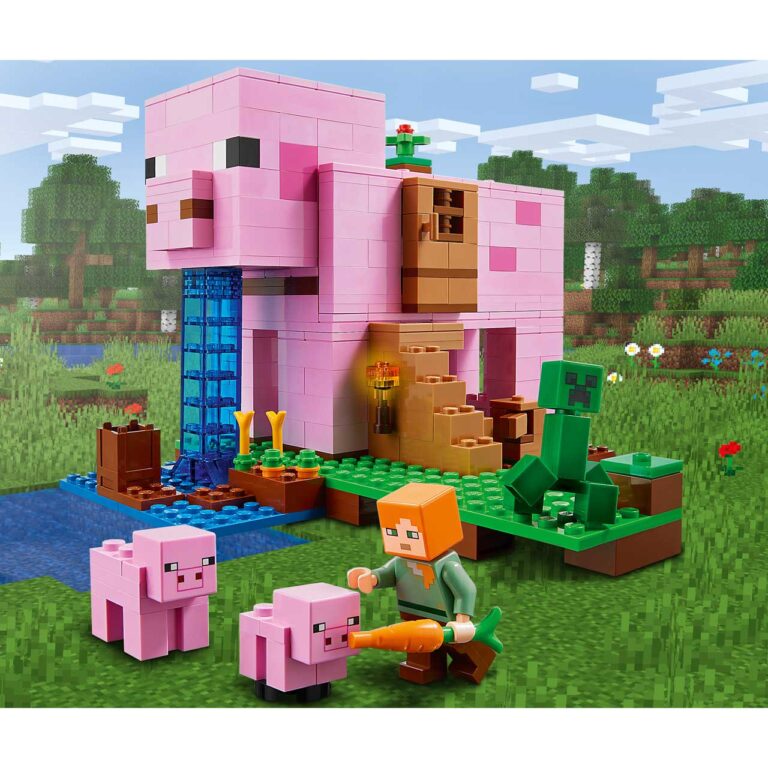 LEGO 21170 Minecraft Het varkenshuis - 21170 WEB PRI