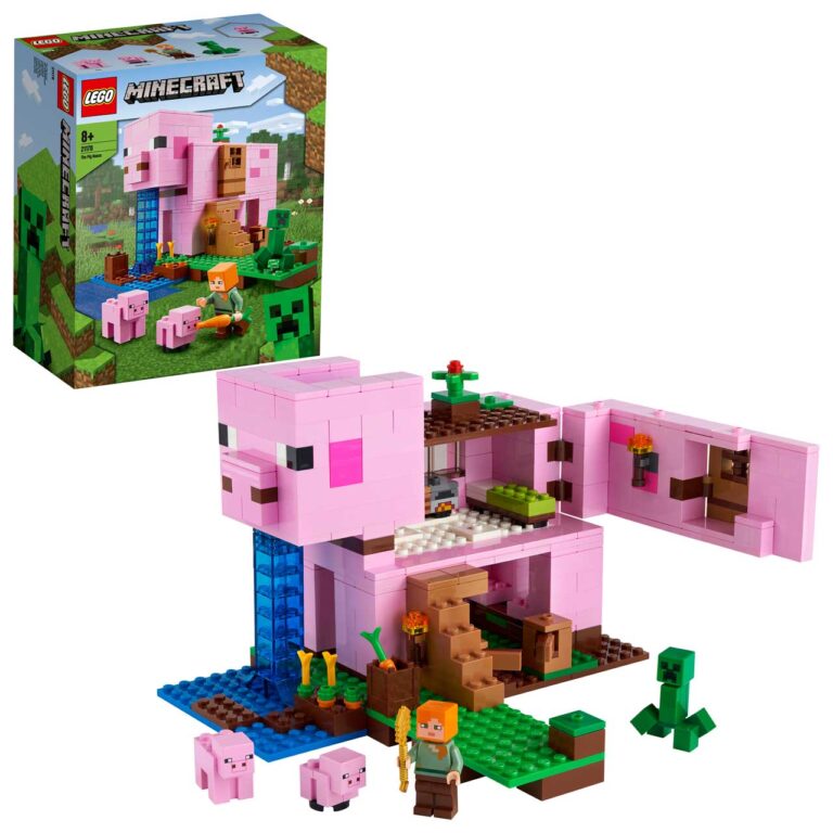 LEGO 21170 Minecraft Het varkenshuis - 21170 boxprod v29