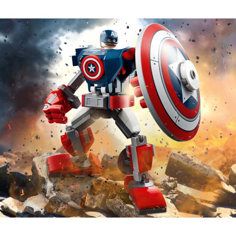 LEGO 76168 Captain America mechapantser - 76168 WEB PRI