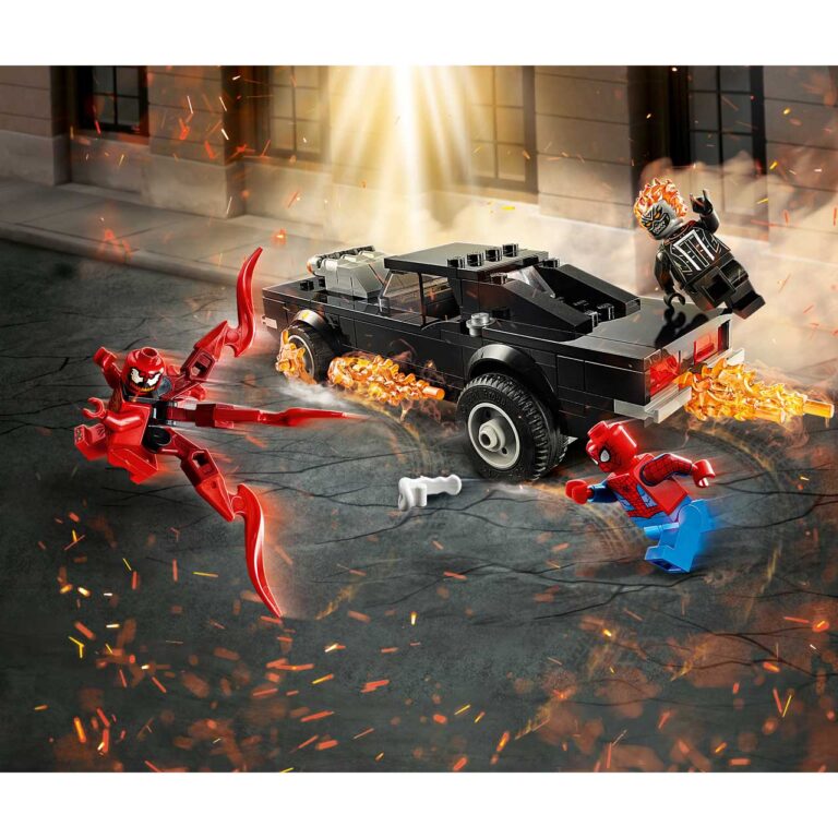 LEGO 76173 Spider-Man en Ghostrider vs. Carnage - 76173 WEB SEC01