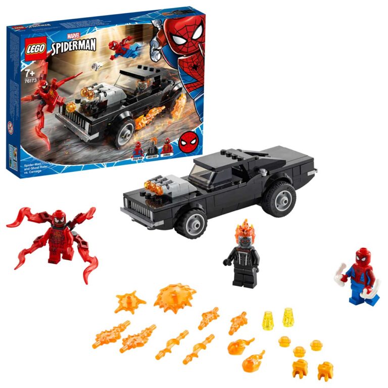 LEGO 76173 Spider-Man en Ghostrider vs. Carnage - 76173 boxprod v29
