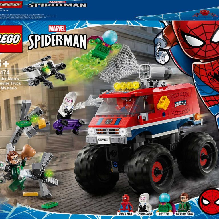 LEGO 76174 Spider-Man's monstertruck vs. Mysterio - 76174 Box4 v29