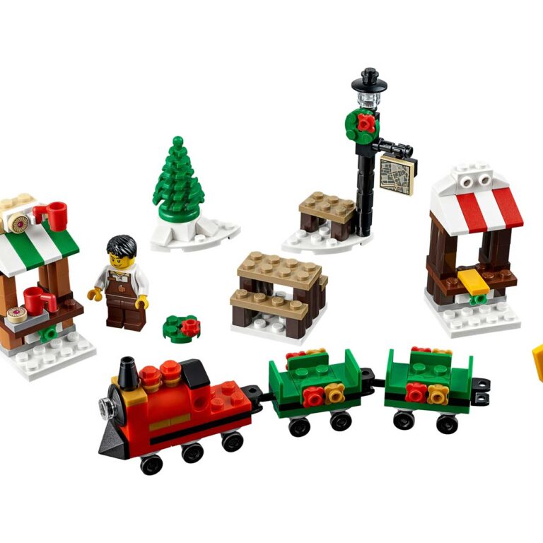 LEGO 40262 Seasonal Kerstmis Treinrit - LEGO 40262 2
