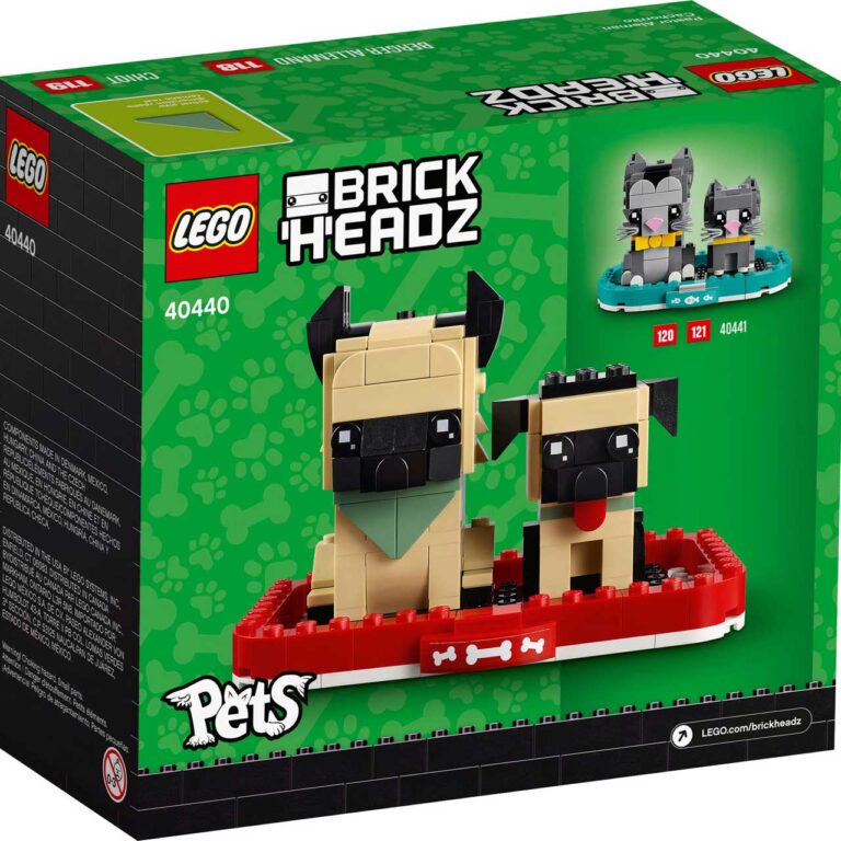 LEGO 40440 Duitse herder en puppie - LEGO 40440 2