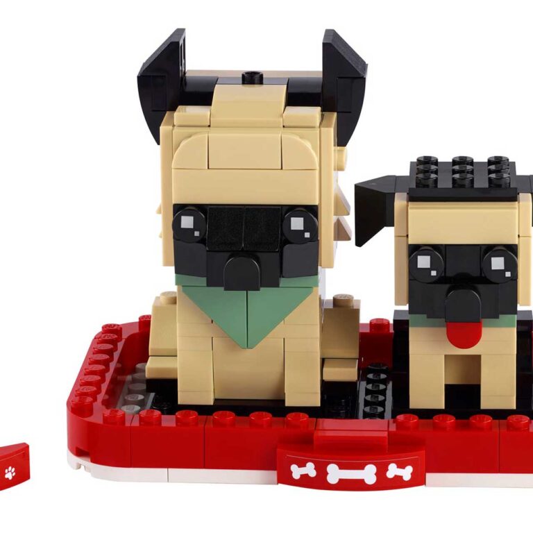 LEGO 40440 Duitse herder en puppie - LEGO 40440 6