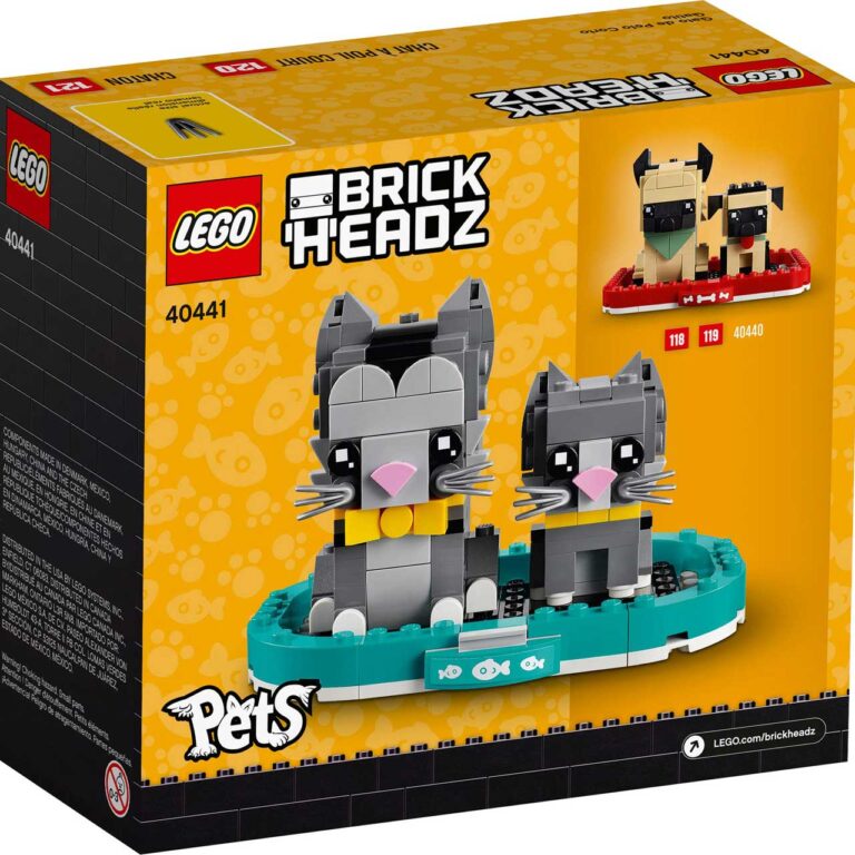 LEGO 40441 - Kortharige kat en kitten - LEGO 40441 2