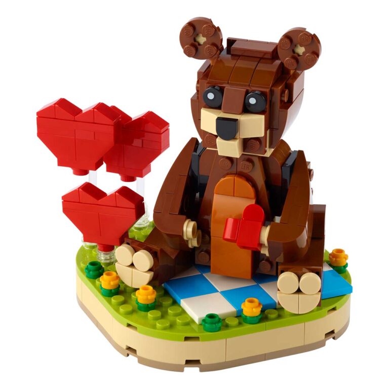 LEGO 40462 Seasonal Bruine valentijnsbeer - LEGO 40462 2