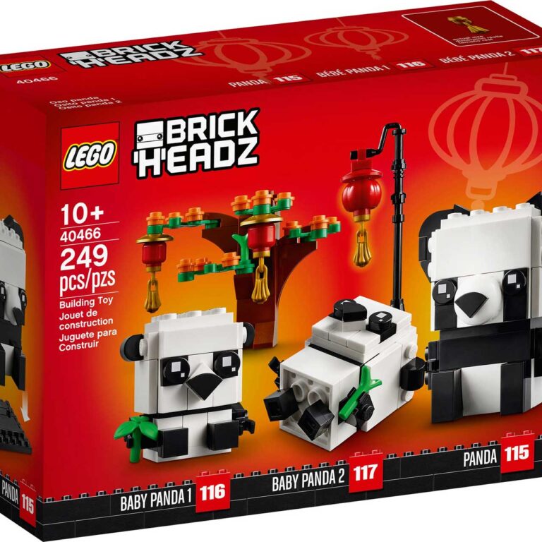 LEGO 40466 Panda's voor Chinees nieuwjaar - LEGO 40466 1