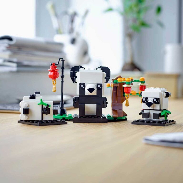 LEGO 40466 Panda's voor Chinees nieuwjaar - LEGO 40466 3