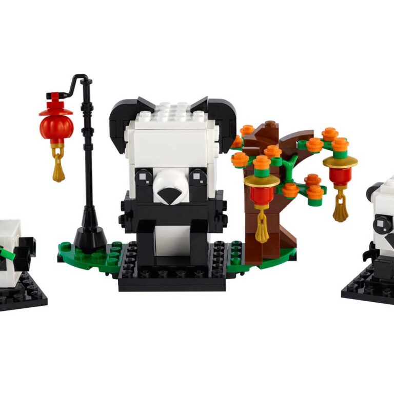 LEGO 40466 Panda's voor Chinees nieuwjaar - LEGO 40466 6