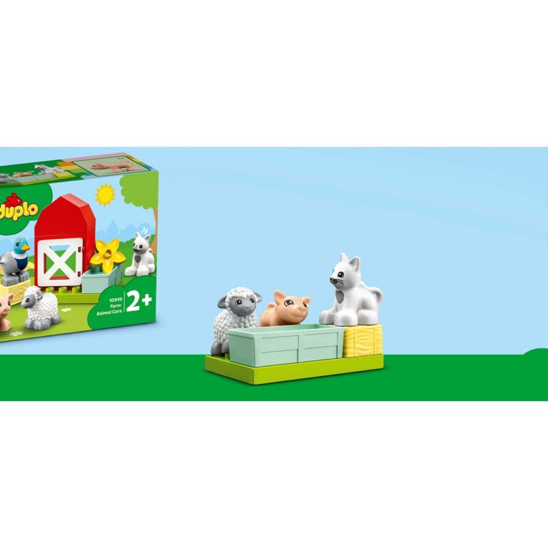 LEGO 10949 DUPLO Boerderijdieren verzorgen - 10949 IntheBox