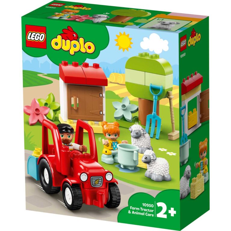 LEGO 10950 DUPLO Landbouwtractor en dieren verzorgen - 10950 Box2 v29