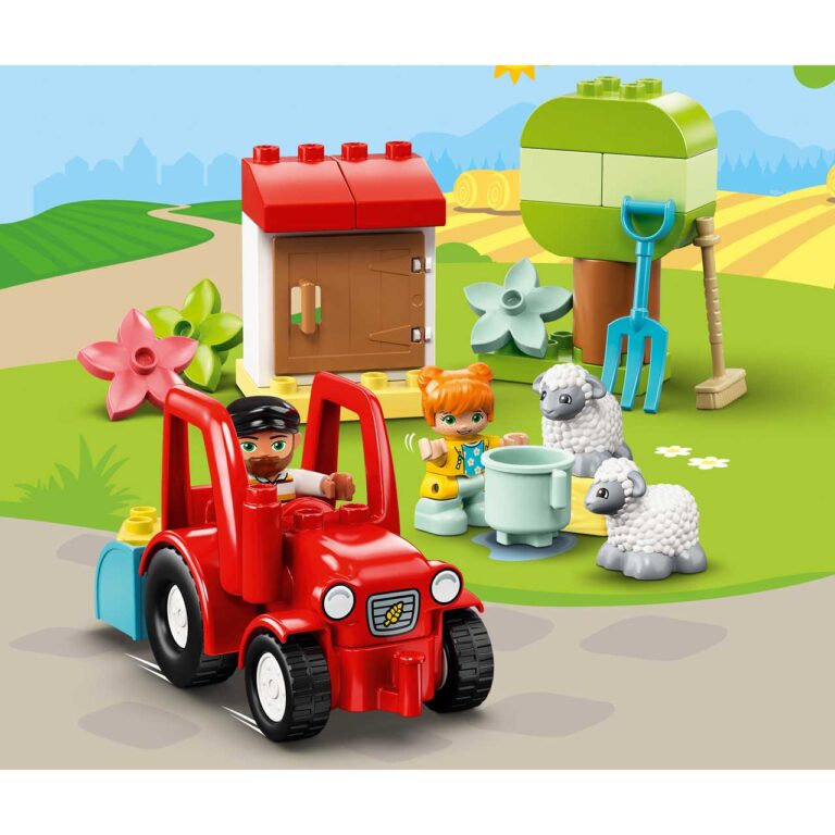 LEGO 10950 DUPLO Landbouwtractor en dieren verzorgen - 10950 WEB PRI