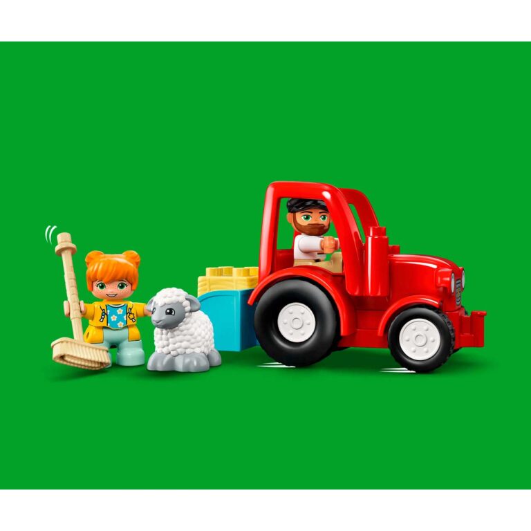 LEGO 10950 DUPLO Landbouwtractor en dieren verzorgen - 10950 WEB SEC01