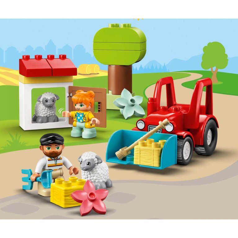 LEGO 10950 DUPLO Landbouwtractor en dieren verzorgen - 10950 WEB SEC04