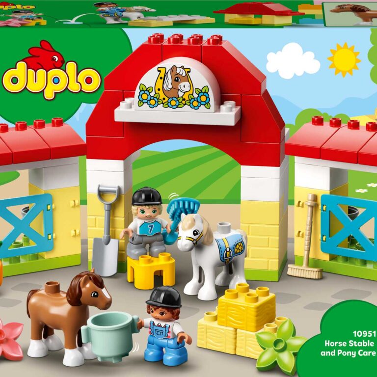 LEGO 10951 DUPLO Paardenstal en pony's verzorgen - 10951 Box4 v29