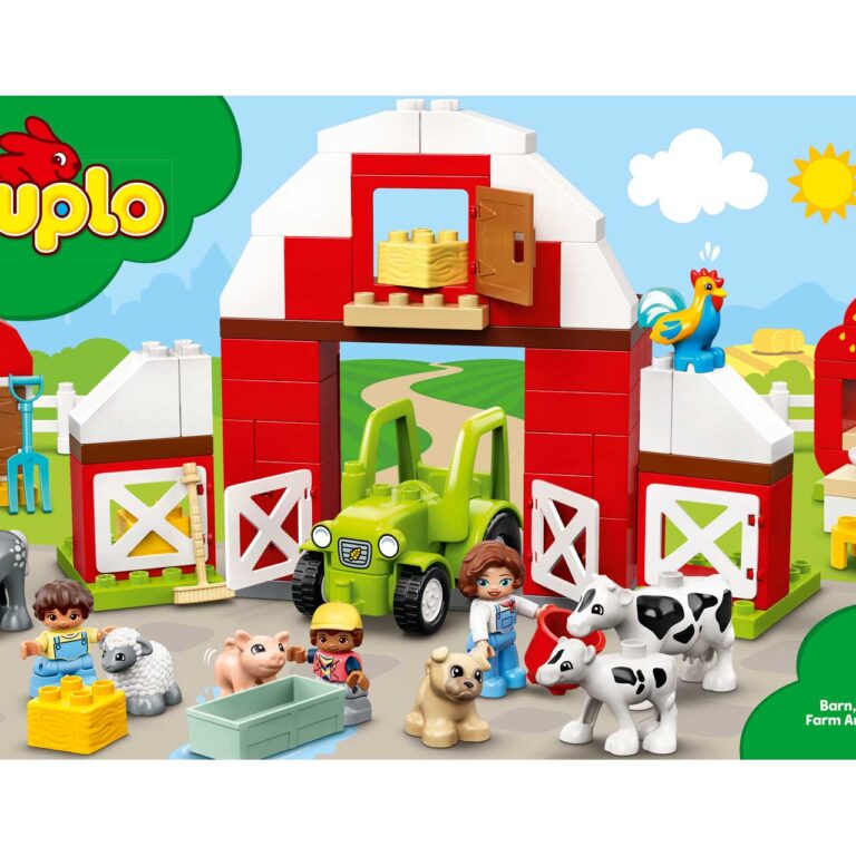 LEGO 10952 DUPLO Schuur, tractor & boerderijdieren verzorgen - 10952 Box3 v29