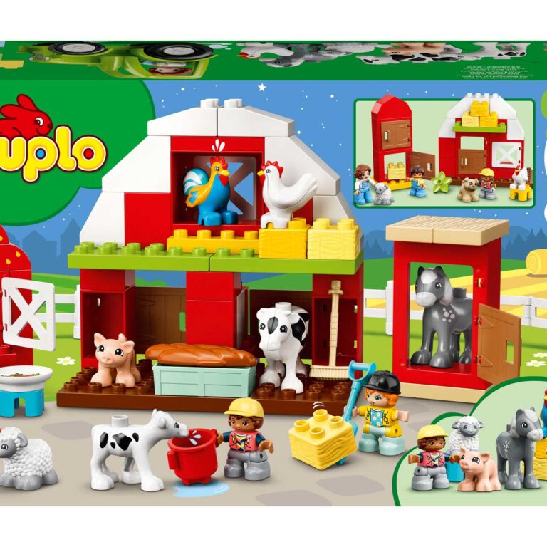 LEGO 10952 DUPLO Schuur, tractor & boerderijdieren verzorgen - 10952 Box6 v29