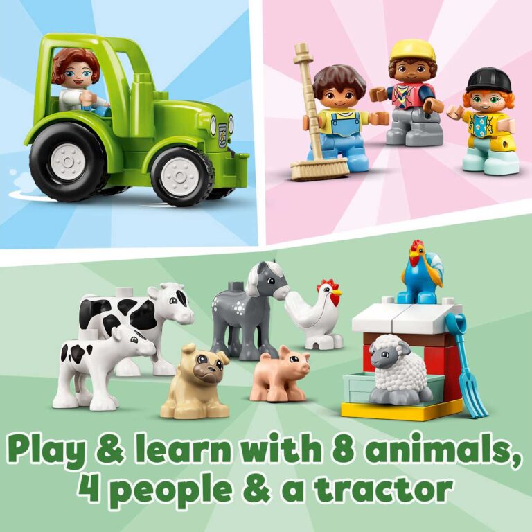 LEGO 10952 DUPLO Schuur, tractor & boerderijdieren verzorgen - 10952 DUPLO 1HY21 EcommerceMobile US 1500x1500 2
