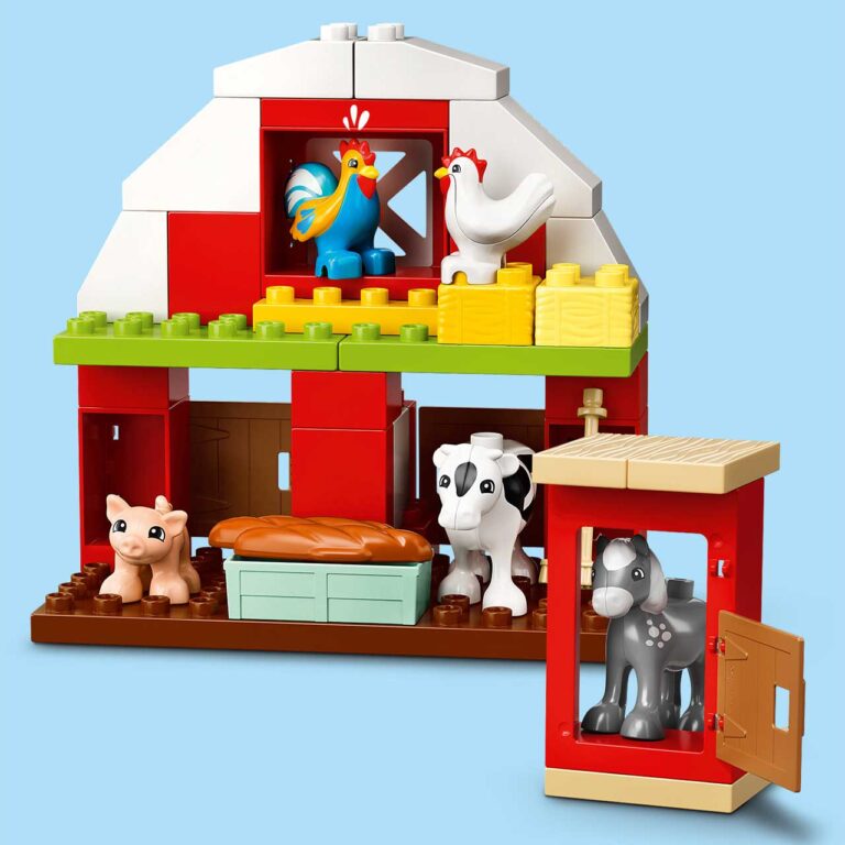 LEGO 10952 DUPLO Schuur, tractor & boerderijdieren verzorgen - 10952 Feature2