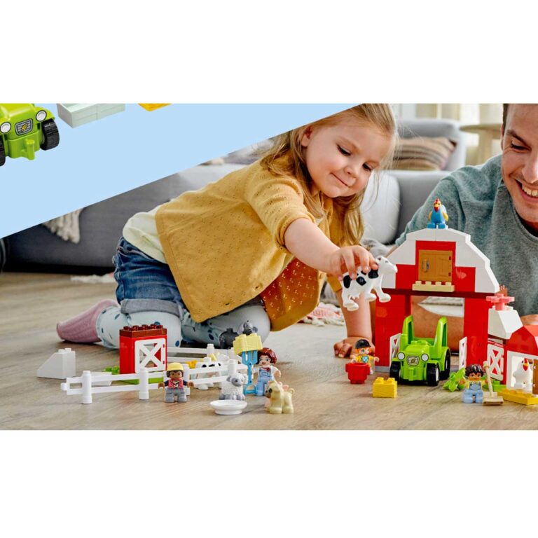LEGO 10952 DUPLO Schuur, tractor & boerderijdieren verzorgen - 10952 Feature HOTSPOT1 4