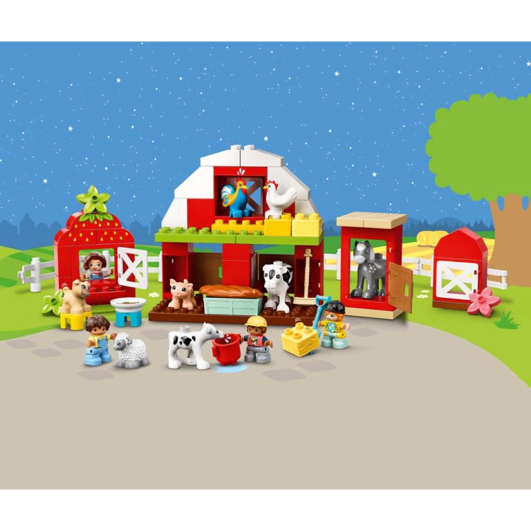 LEGO 10952 DUPLO Schuur, tractor & boerderijdieren verzorgen - 10952 WEB SEC04