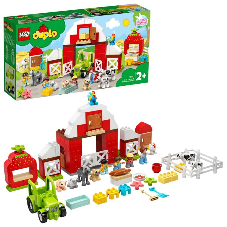LEGO 10952 DUPLO Schuur, tractor & boerderijdieren verzorgen - 10952 boxprod v29