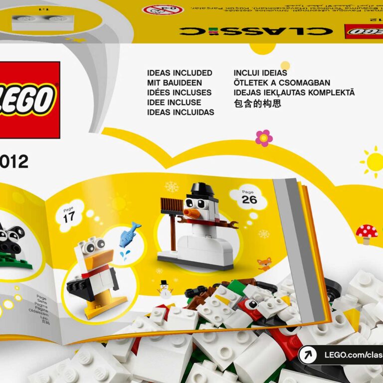 LEGO 11012 Classic Creatieve witte stenen - 11012 Box6 v29