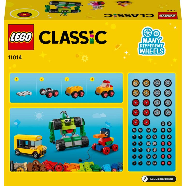 LEGO 11014 Classic Stenen en wielen - 11014 Box6 v29