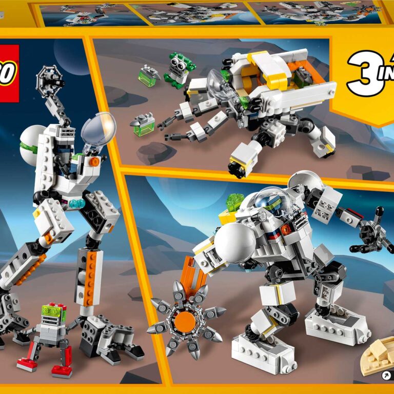 LEGO 31115 Creator Ruimtemijnbouw-mecha - 31115 Box6 v29