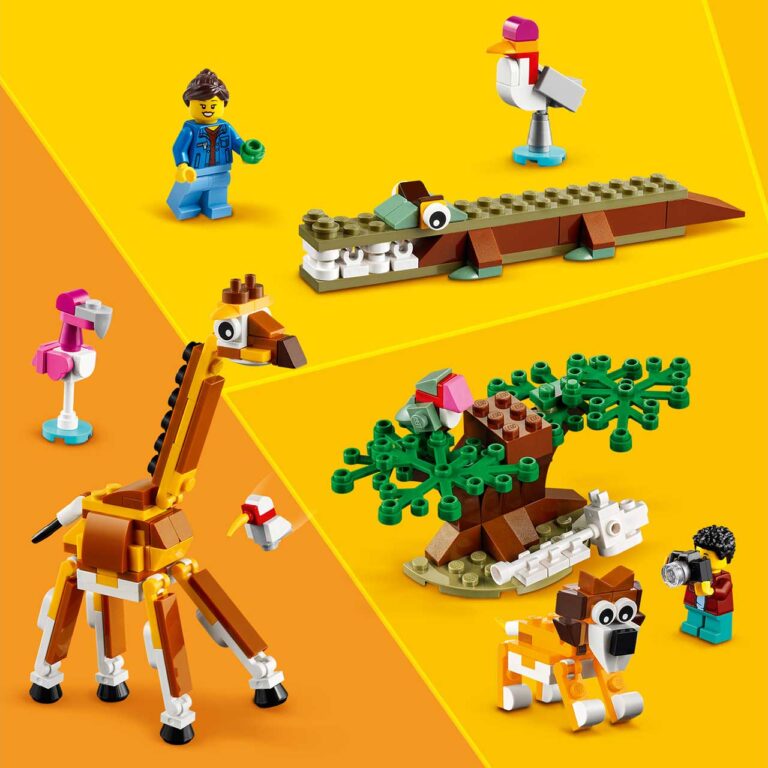 LEGO 31116 Creator Safari wilde dieren boomhuis - 31116 Build MB