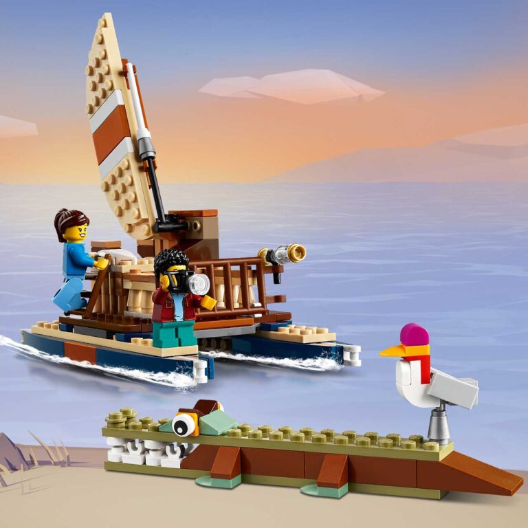 LEGO 31116 Creator Safari wilde dieren boomhuis - 31116 Feature3