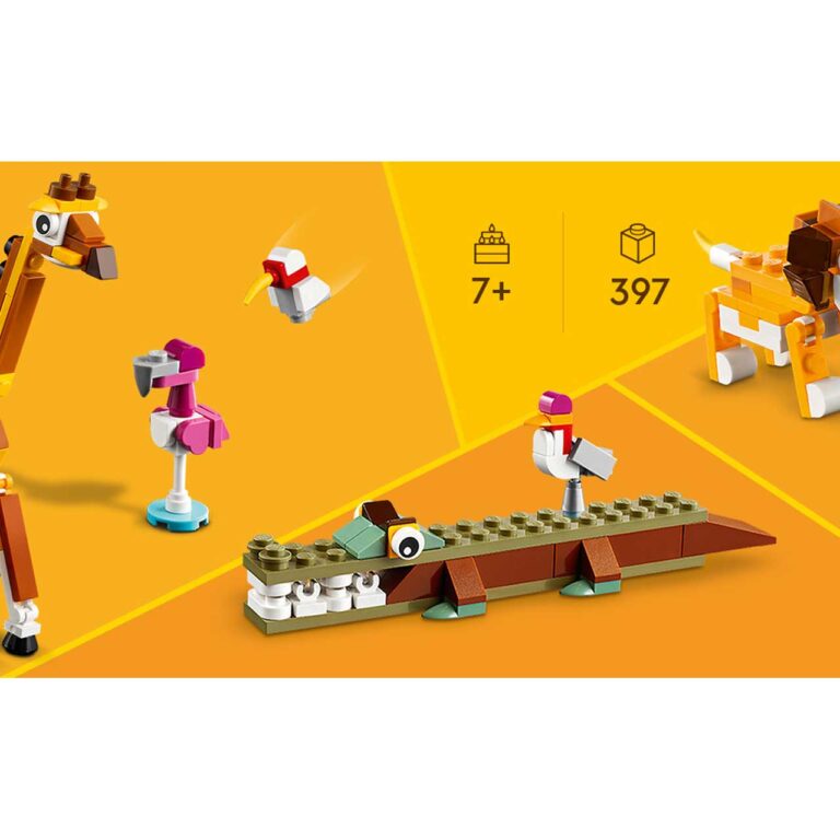 LEGO 31116 Creator Safari wilde dieren boomhuis - 31116 Feature HOTSPOT1 6