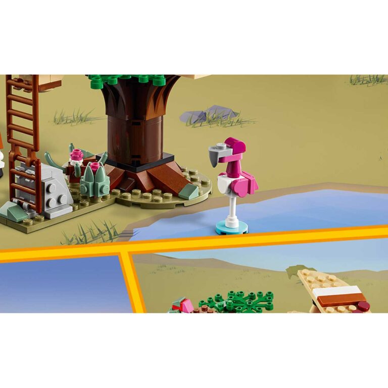 LEGO 31116 Creator Safari wilde dieren boomhuis - 31116 Header FullImg 2