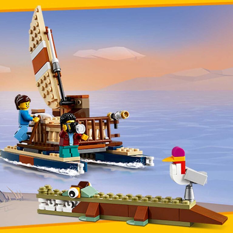 LEGO 31116 Creator Safari wilde dieren boomhuis - 31116 Header FullImg 3 MB