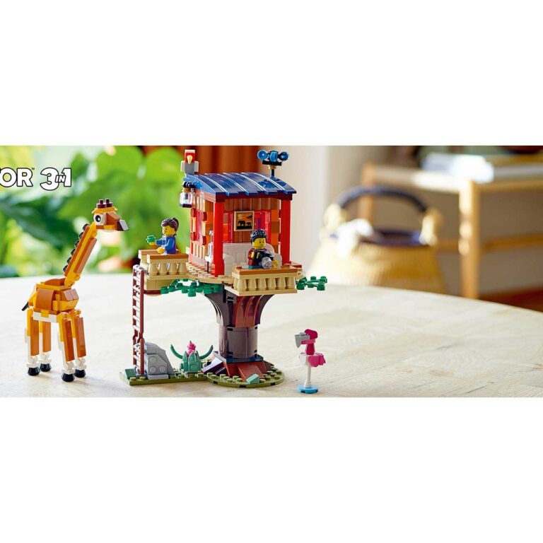 LEGO 31116 Creator Safari wilde dieren boomhuis - 31116 Lifestyle
