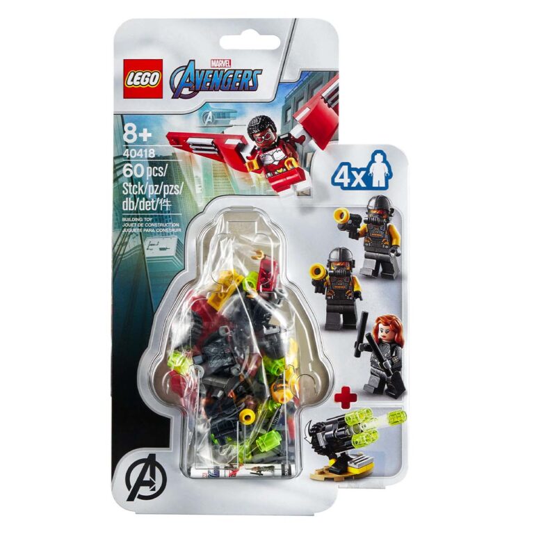LEGO 40418 Marvel Avengers Falcon & Black Widow duoteam - LEGO 40418