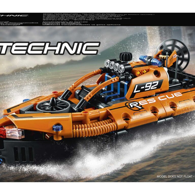 LEGO 42120 TECHNIC Reddingshovercraft - LEGO 42120 INT 19