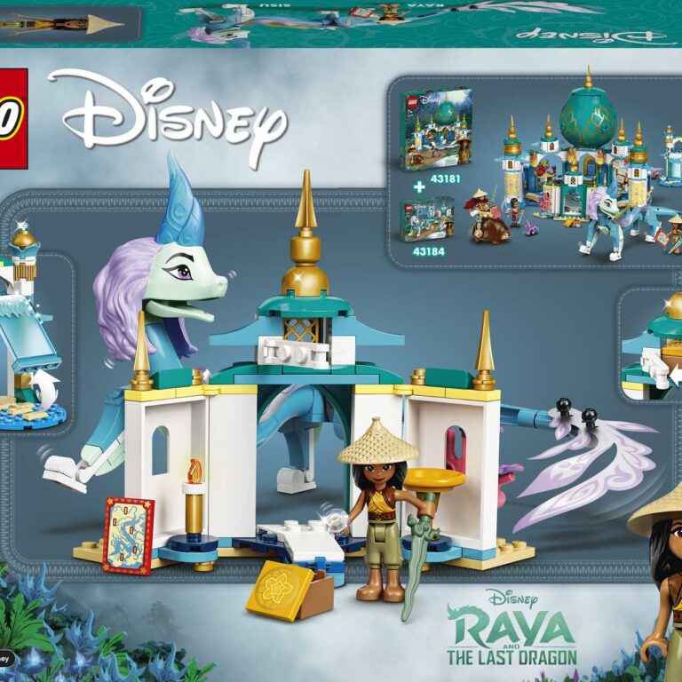 LEGO 43184 Disney Princess Raya en Sisu draak - LEGO 43184 INT 17