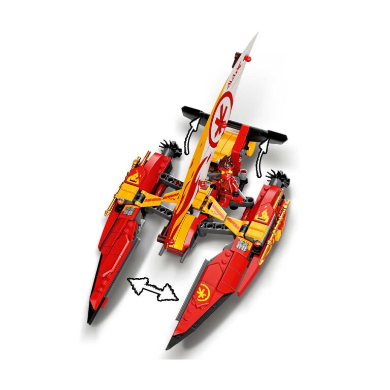 LEGO 71748 NINJAGO Catamaran zeeslag - LEGO 71748 INT 25
