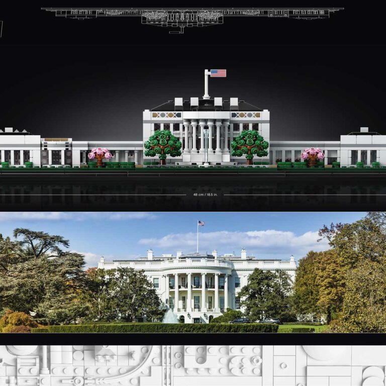 LEGO 21054 Architecture Het Witte Huis - LEGO 21054 INT 48