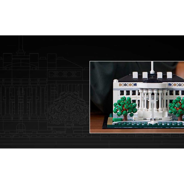 LEGO 21054 Architecture Het Witte Huis - LEGO 21054 INT 5