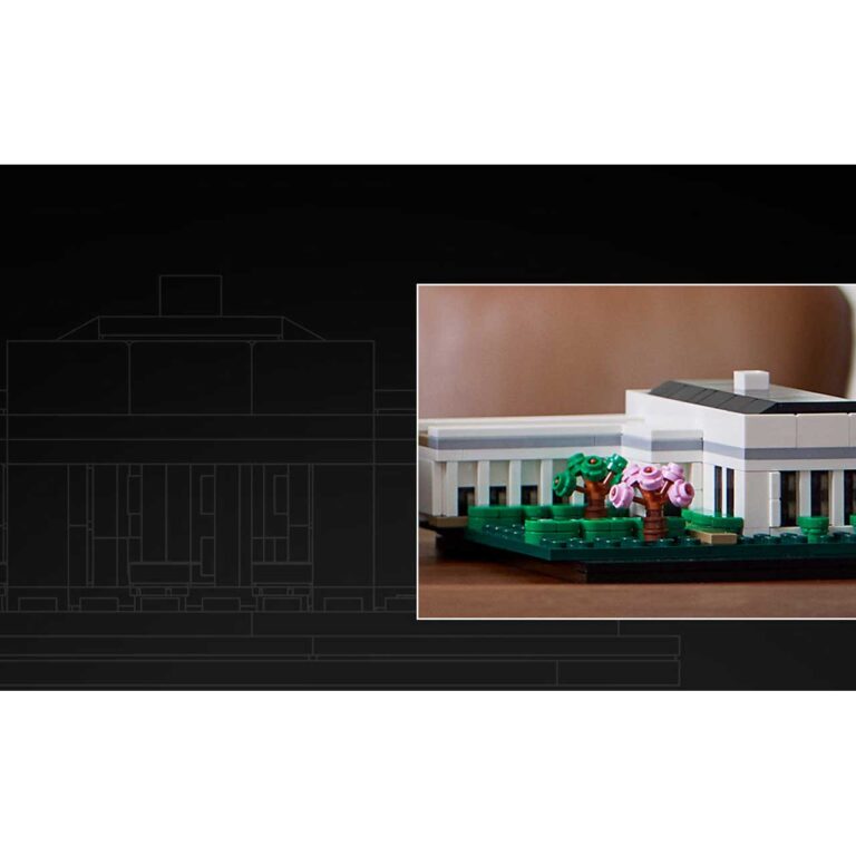 LEGO 21054 Architecture Het Witte Huis - LEGO 21054 INT 9