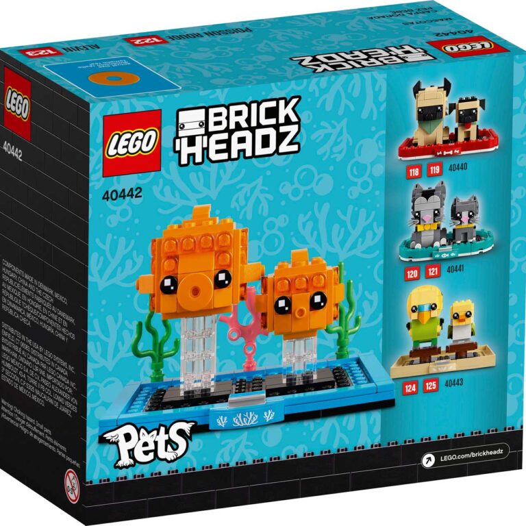 LEGO 40442 BrickHeadz Goudvis - LEGO 40442 6