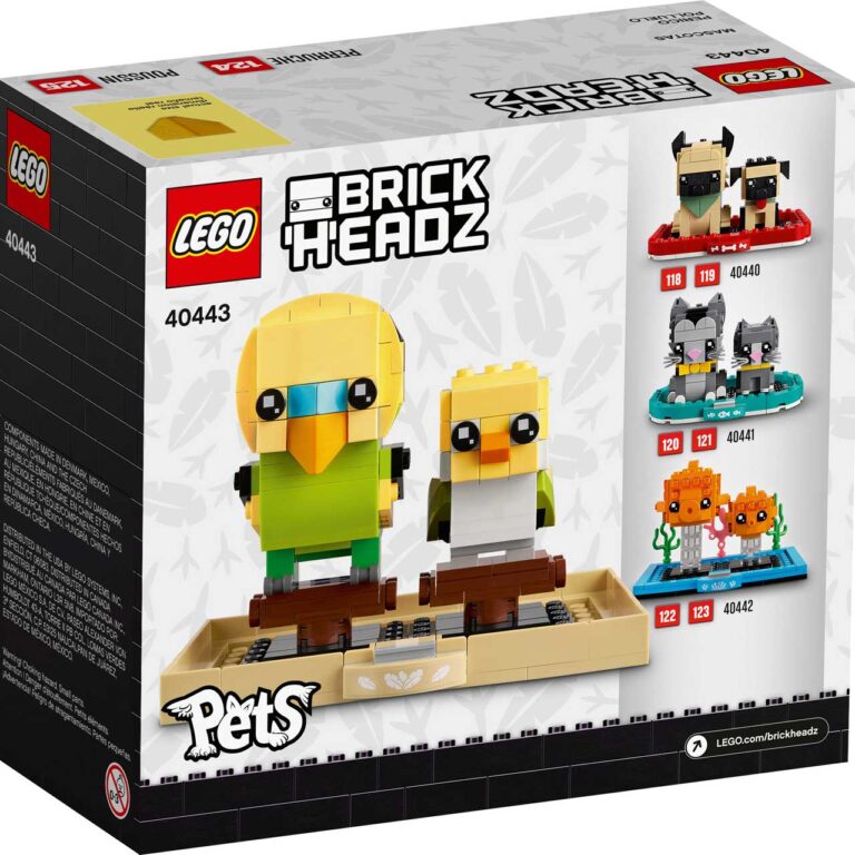 LEGO 40443 BrickHeadz Parkiet - LEGO 40443 6