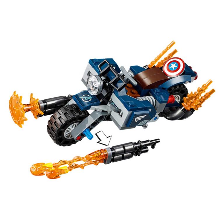 LEGO 76123 Captain America: Aanval van de Outriders - LEGO 76123 11